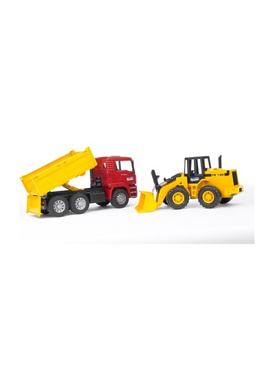 Bruder Man Damperli Kamyon ve Fr130 Kepçe