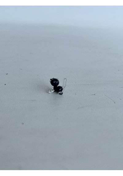 El Yapımı Mini Murano Cam Kedi Biblo A120-05