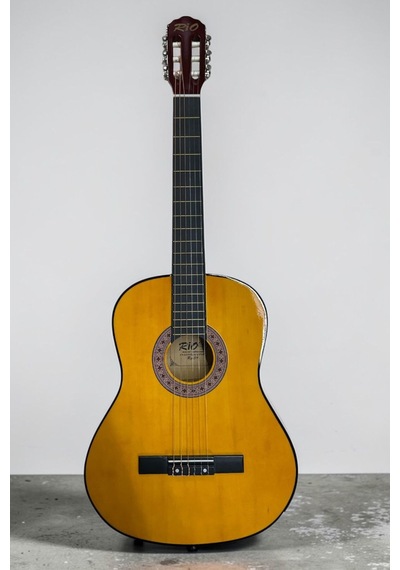 3/4 7-14 Yaş Klasik Gitar Askı Kapo Gitar Kılıf Pena Penalık Nota Yerleri Kılavuzu