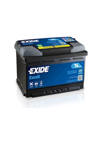 Exide 12V 74Ah 680Cca Excell (72Ah Kutu)-Exide / 552778591