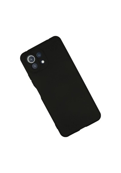 Xiaomi Mi 11 Lite Uyumlu Kılıf Nano İçi Kadife Silikon - Siyah
