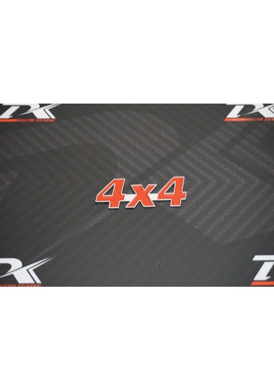 4X4 Arazi Suv Pickup Bagaj Krom Metal 3M 3D Yazı Logo Amblem (548523054)