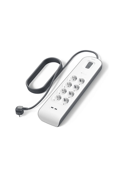 Belkın Bsv804 2 Metre 8'li Usb-a Akım Korumalı Priz Beyaz