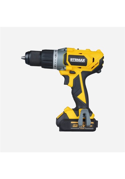 Akülü Darbeli Matkap 50nm 18v 2x2.0 Ah Akü Rtrmax X-lıon - Rtx1820
