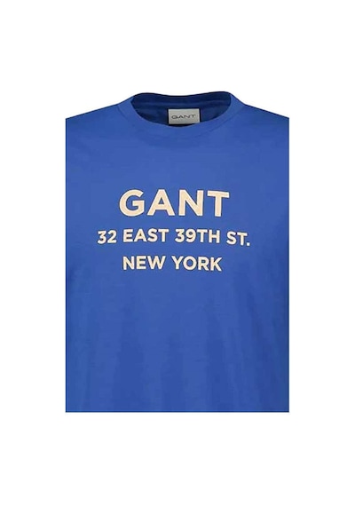 Gant Erkek T-shırt 2003301-407 Mavi