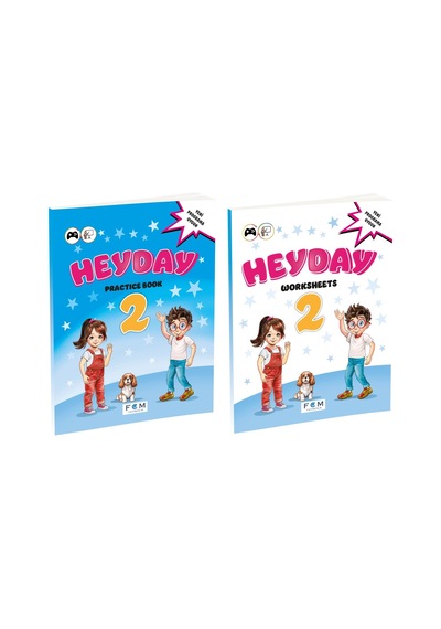 Çalışkan Arı 2026 2. Sınıf Heyday Practice Book + Test Book Seti 2 Kitap