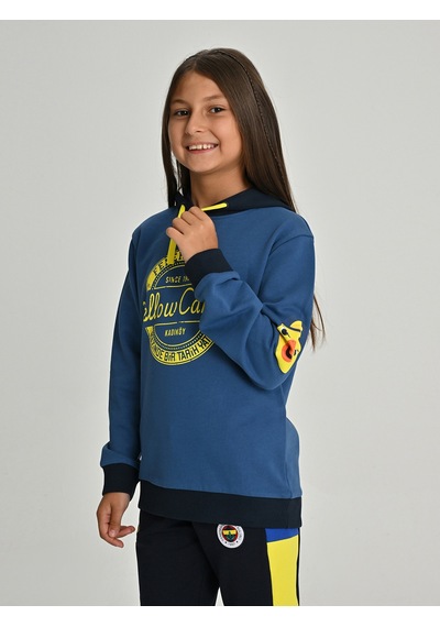 Fenerium Çocuk Kolej Yellow Canary Sweat Fb Laci 24