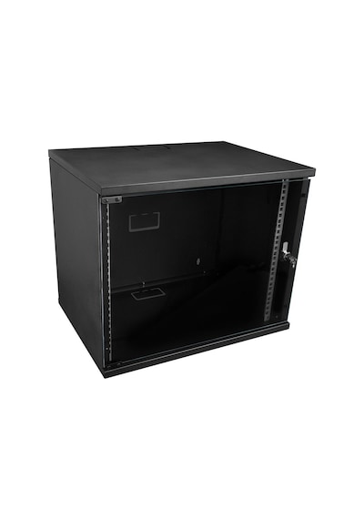 S-link Sl-u9 Yeni Nesil 9u Soho Rack Kabin W 530mm D 400mm Siyah