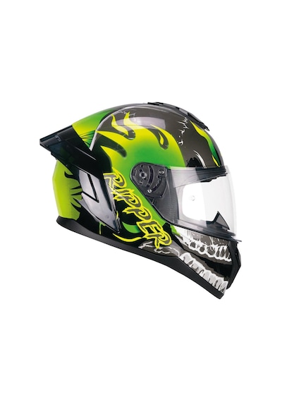 Cgm 330r Rıot Rıpper Kapalı Kask Siyah/sarı-l