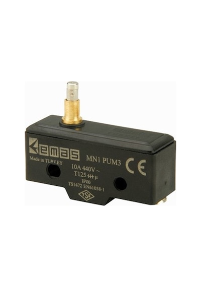 Emas Mn1pum3 Metal İnce Pimli 1co Mn1 Serisi Plastik Mini Switch