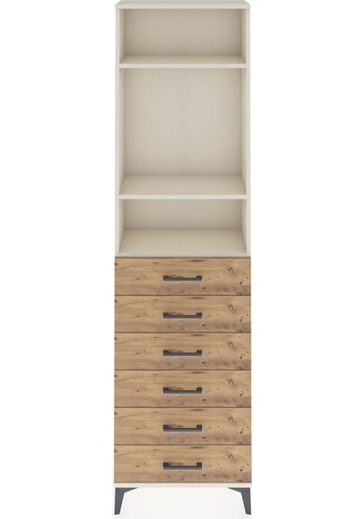 Arges Dolap 3 Raflı 6 Çekmeceli 60x30x221 Aytaşı-çam Aytaşı Arges Dolap 3 Raflı 6 Çekmeceli 60x30x221 Aytaşı-çam Aytaşı