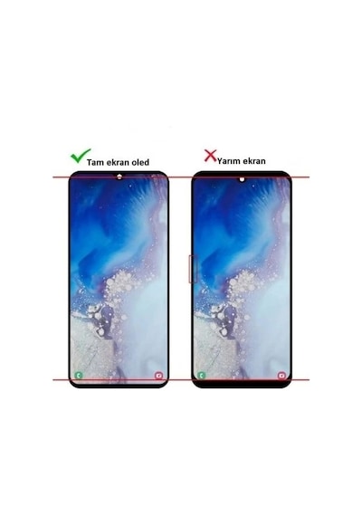 Samsung Uyumlu  A705f Galaxy A70 Lcd Ekran + Dokunmatik Çıtalı Tft
