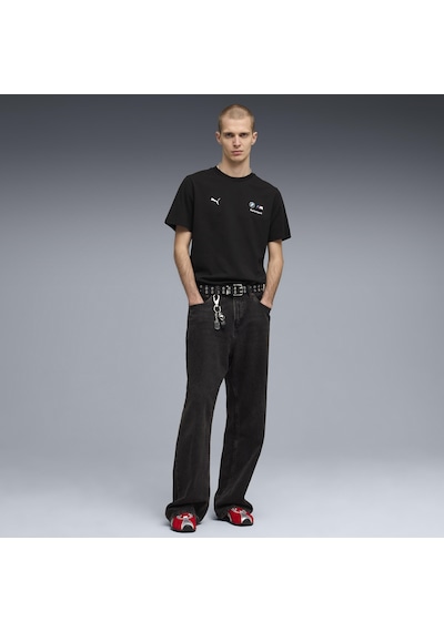 Puma 634897-01 Bmw Mms Ess Logo Tee Tişört Erkek T-shirt Siyah