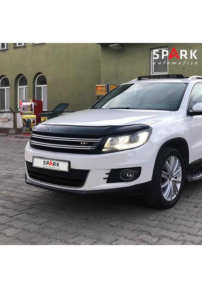 Volkswagen Tiguan 2012-2015 Yıl Aralığı Uyumlu Kaput Rüzgarlığı 3mm Siyah