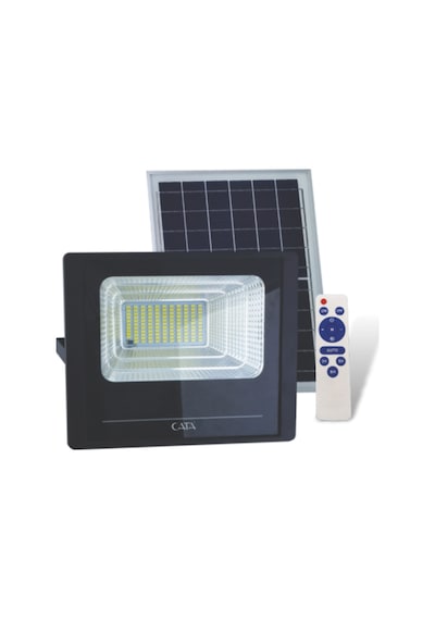 Cata Ct 4648 Kumandalı 120w Solar Led Projektör 6400k Beyaz Işık