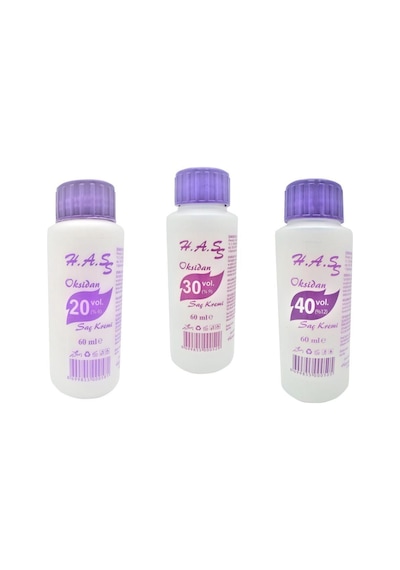 H.A.S Oksidan Peroksit 20 - 30 - 40 Volüm 60 Ml. (1 Adet)