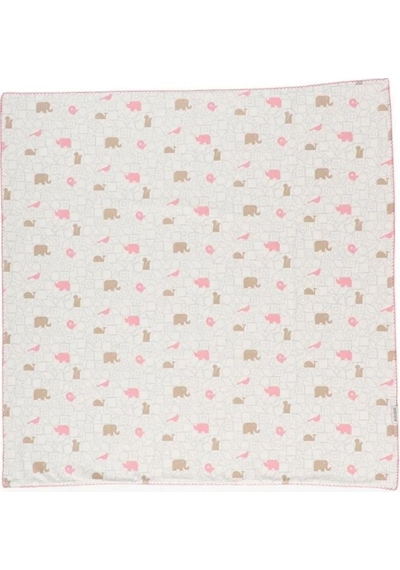 Bebitof Bebek Battaniye 90x90 CM 95081 Pembe