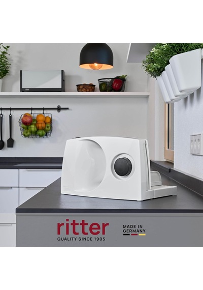 Ritter Markant 01 Elektrikli Ev Ve Ofis Tipi Gıda Dilimleyici, Eko Motor Enerji Sınıfı B