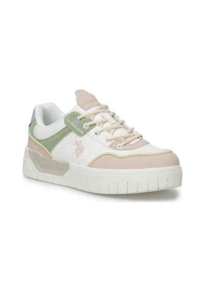 U.s. Polo Assn. 5p Candy 5fx Bej Kadın Sneaker Bej