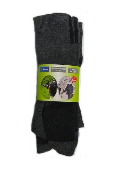 Orone Douple Kışlık Avcı Corap Termal Uzun 1 Paket 2 Cift 43-46