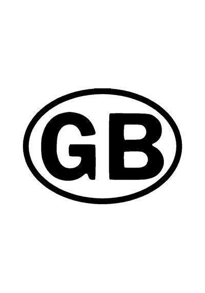 Gb Sticker 10 X 7 Cm