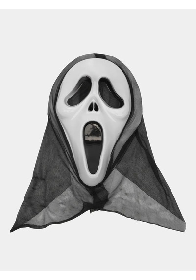 Kapşonlu Çığlık Maskesi Scream Maskesi 33x21 Cm