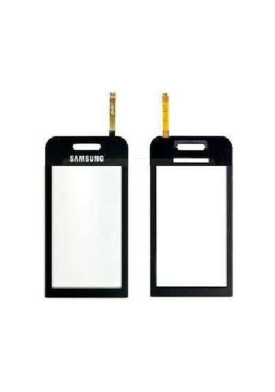 Samsung Uyumlu S5230 S5233 Dokunmatik - Siyah Renk Ön Cam