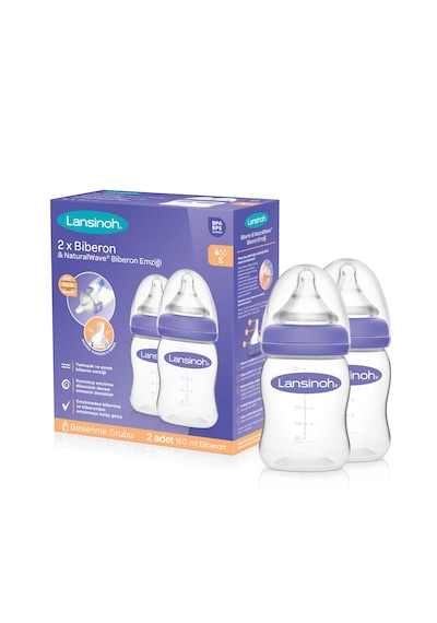 Lansinoh Natural Wave Biberon Seti 2'li 160 ML