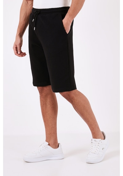 Buratti Pamuklu Relaxed Fit Cepli Erkek Short 5908023 Siyah