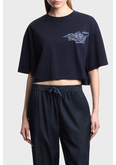 Emporio Armani Bayan T Shirt Ew004388 Af12597 Ub115 Lacivert Lacivert