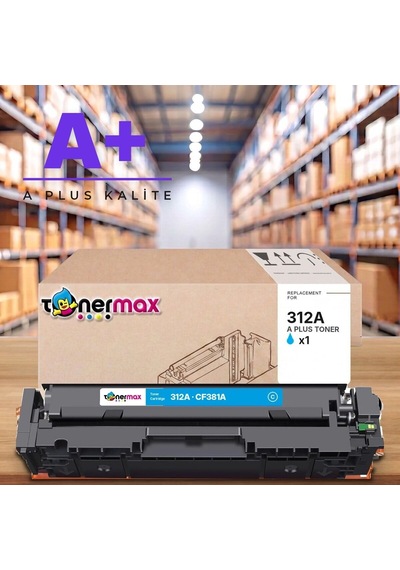 Hp 312a Cf381a Mavi Uyumlu Toner A Plus / Color Laserjet Pro Mfp M476dn / M476dw / M476nw