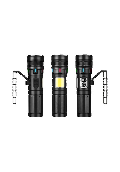 15.000 Lümen Tg + Cob Led Şarjlı El Feneri Wt-703 Diğer
