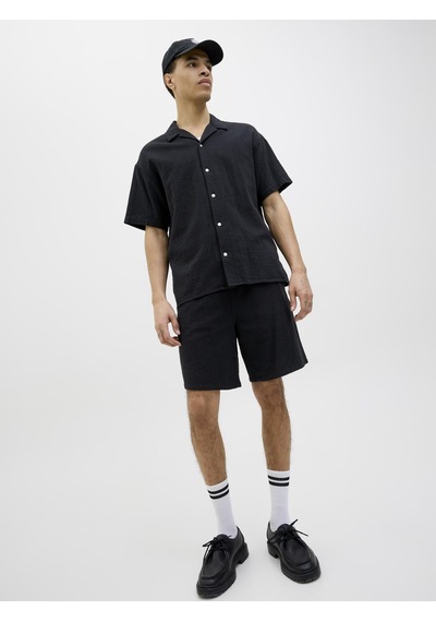 Jack & Jones Erkek Rahat Kalip Jogger Sort - Jaiden - 12274758 Black