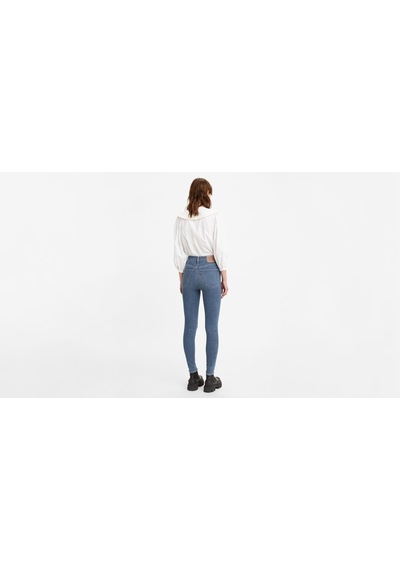 Levi's Mile High Super Skinny Kadın Jean Pantolon - Quebec Drawn Lacivert