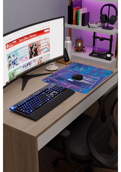 Spirited Away Kaymaz Dikişli Kauçuk Oyuncu Mousepad V2 - 48x40 Xl Gaming Mouse Pad Fare Altlığı