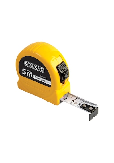 Ceta Form Compact Şerit Metre 5 Mt 25 Mm P05-0525