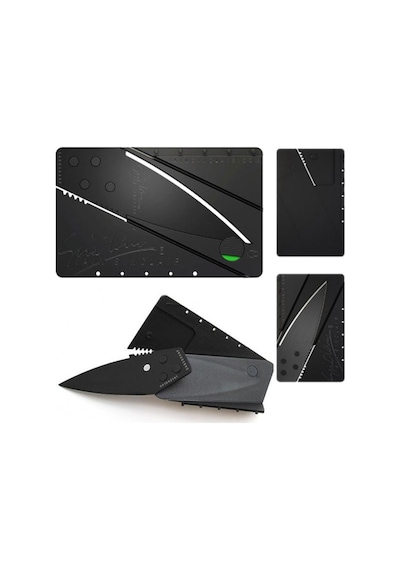 Kredi Kartı Şeklinde Çakı Kart Şeklinde Bıçak Cardsharp Kart  Çakı Çok Renkli