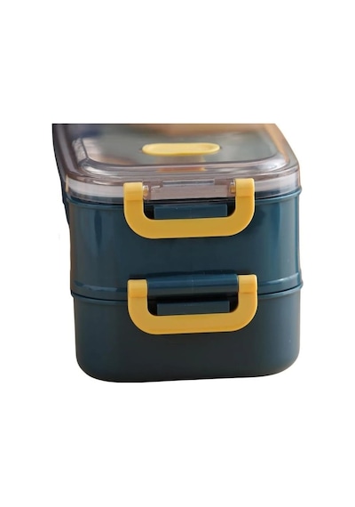 Vagon Çelik Lunch Box 1400 ML Yeşil