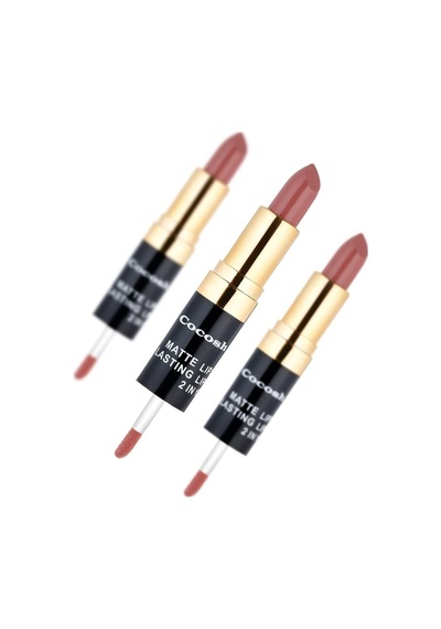 Cocosh She Ruj - Matte Smile Lipstick & Lipgloss 2 In 1 02 Latte 8681569700475 - 02latte Diğer