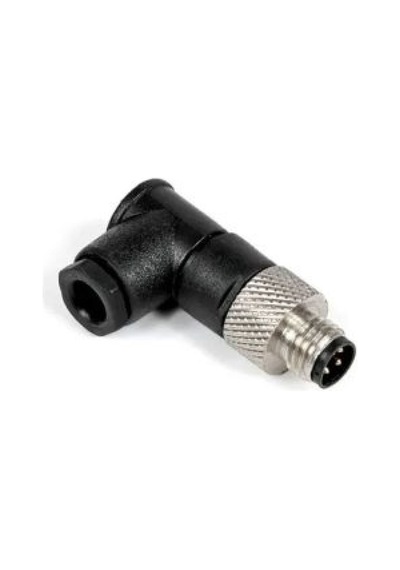 Brotconn M0803fa ,açılı/m8/3pin Erkek Konnektör