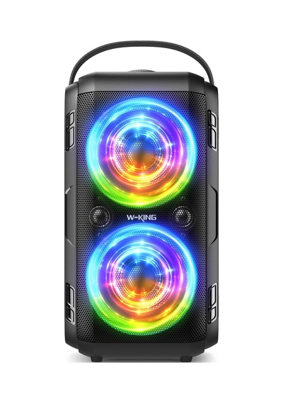 Bluetooth Hoparlör, 80w Taşınabilir Kablosuz Hoparlör Kutusu Müzik Kutusu, Güçlü Bas, Güçlü 105db Ses, Karışık Renkli Led Işıkları, Usb Çalma, 24 Saat Çalma Süresi Bluetooth Hoparlör, 80w Taşınabilir Kablosuz Hoparlör Kutusu Müzik Kutusu, Güçlü Bas, Güçlü 105db Ses, Karışık Renkli Led Işıkları, Usb Çalma, 24 Saat Çalma Süresi