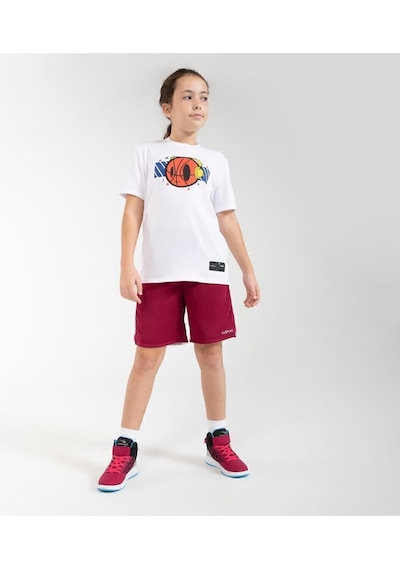 Decathlon Tarmak Çocuk Basketbol Ayakkabısı - Bordo - Se100 Bordo