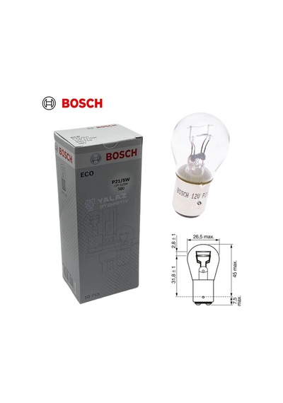 Bosch 12v 1016 Ampul 21/5w 10adet