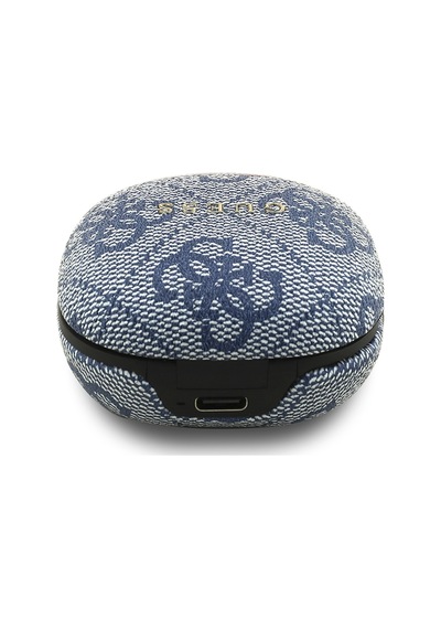 Guess PU 4G Desenli Klasik Metal Yazı Logolu Bluetooth 5.4 Kulak İçi Kulaklık