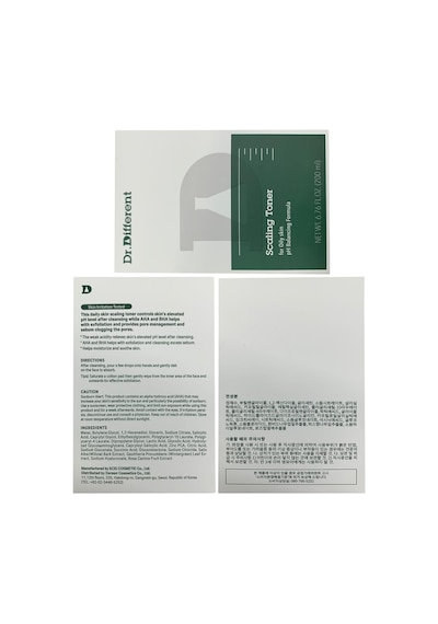 Scaling Toner, Aha, Salisilik Asit Ve Pha İçerikli Ph Dengeleyici Tonik, Yağlı Ciltler İçin, 300 Ml