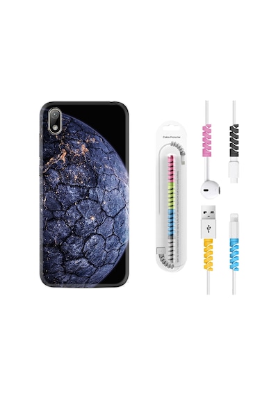 Huawei Y5 2019 Kılıf Kablo Koruyuculu Neptune 1812