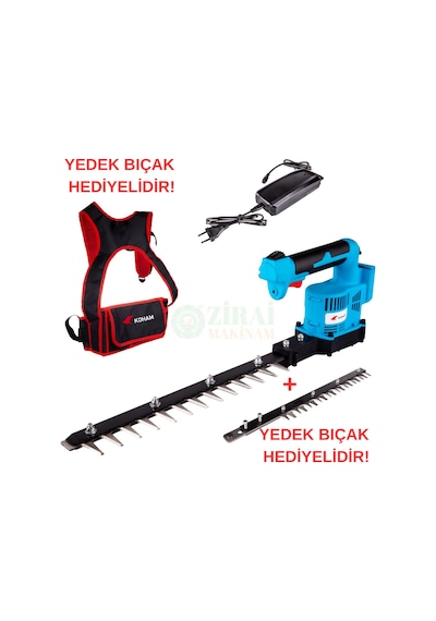 Koham KH-TP30 Filiz Alma Makinesi + Özel Yedek Bıçak Hediyeli 7.5AH