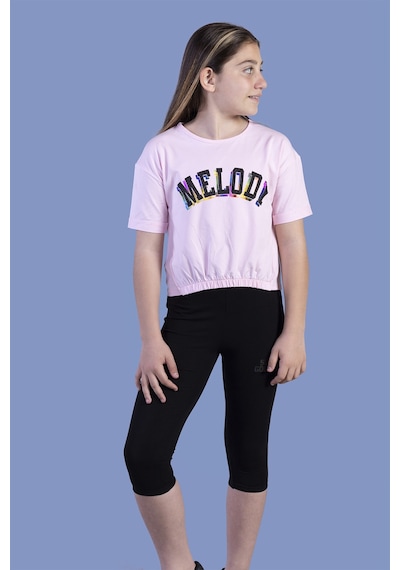 Toontoy Kids Toontoy Kız Çocuk Baskılı Takım Açık Pembe
