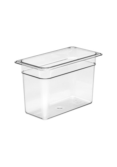 Cambro Gastronom Küvet Polikarbon 15cm 1/3 - Dayanıklı Saklama Kabı 3'li Ekonomik Paket - 3 Ade Tarı