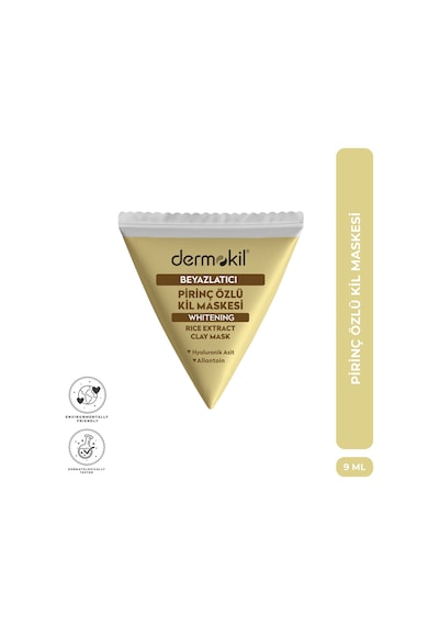 Dermokil Beyazlatıcı Etkili Pirinç Özü Kil Maske 9 Ml